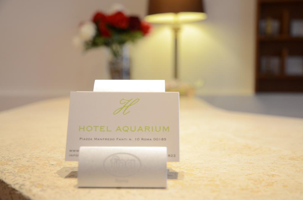 Hotel Aquarium Rom Exteriör bild